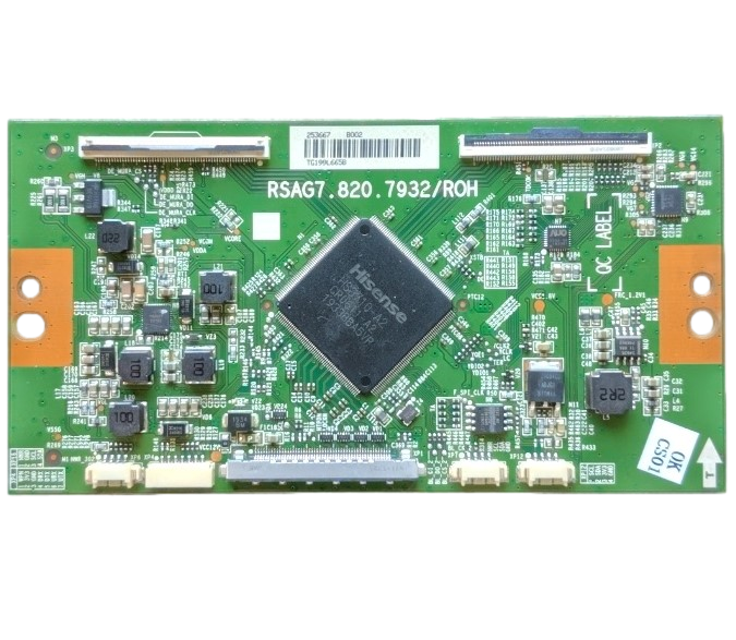 253667 Hisense T-Con Board, 253667, RSAG7.820.7932/ROH, 65H8F.