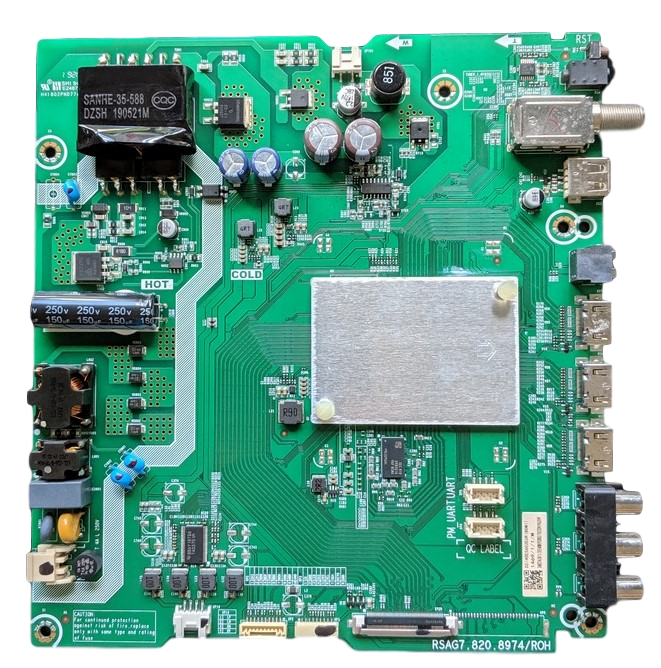 254843 Hisense Main Board, 248274B, RSAG7.820.8974/ROH, 40H4030F1