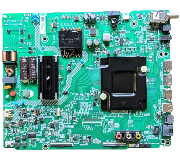 258233 Hisense Main Board, 258233, 248017, RSAG7.820.8777/ROH, 43R6E1