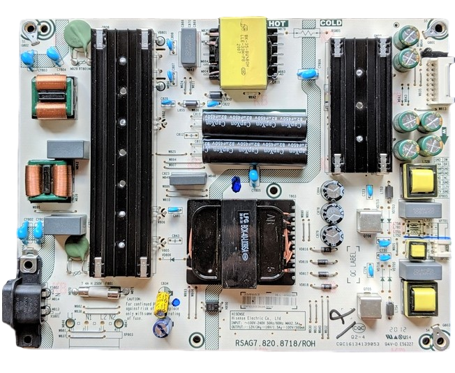 259653 Hisense Power Supply, 270109, HLL-4365WK, RSAG7