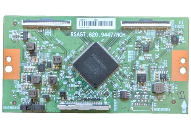 はんん出品 Tele 260494, Hisense T-Con Board, RSAG7.820.9447/ROH, 50H8G – TV Parts