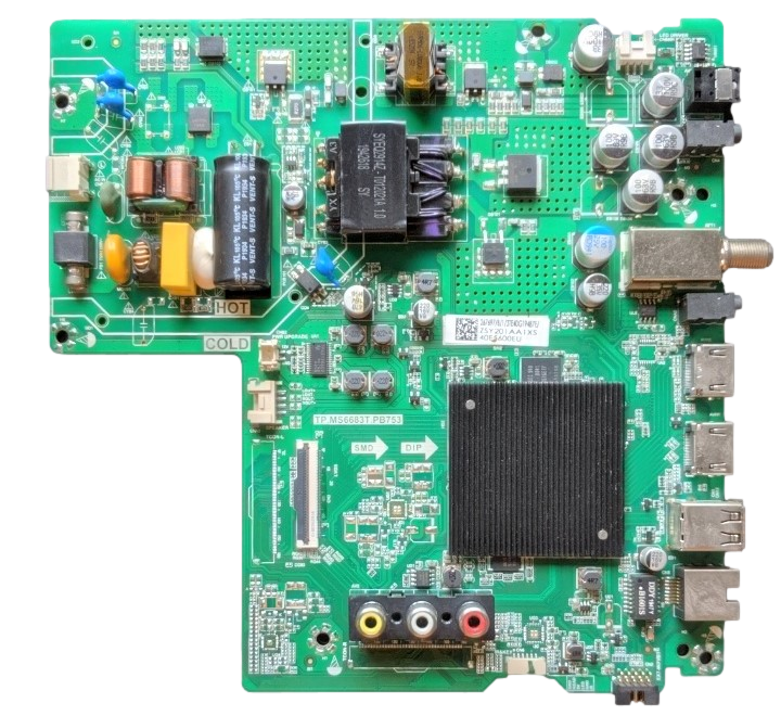 267697 Hisense Main Board/Power Supply, 267697, TP.MS6683T.PB753, JHD396V1F01-TXL1, 40H5500F