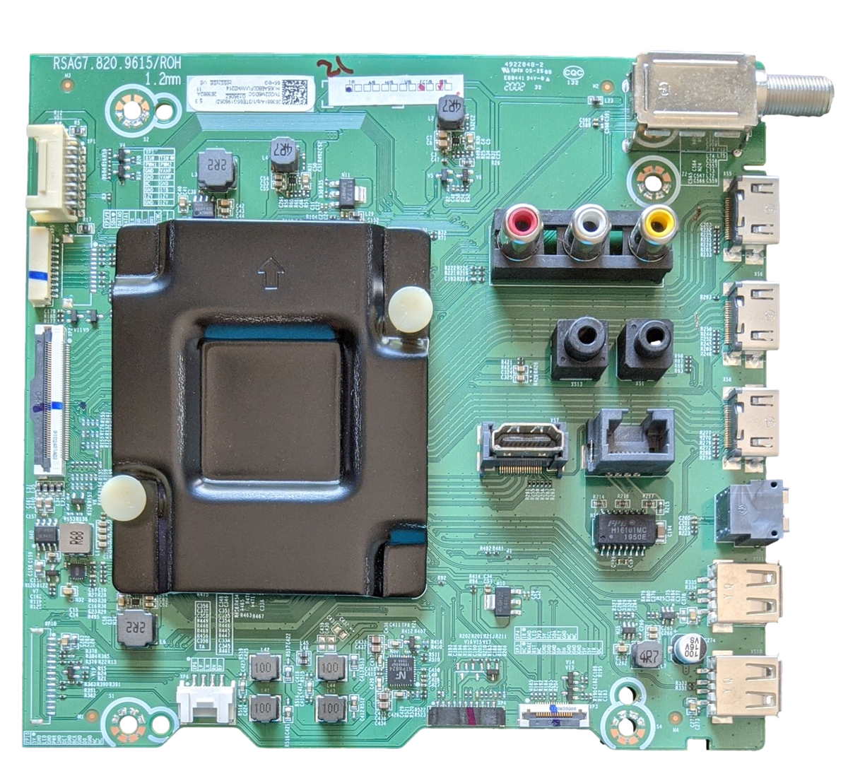 268375 Hisense Main Board, RSAG7.820.9615/R0H, 263881B, 65H8G