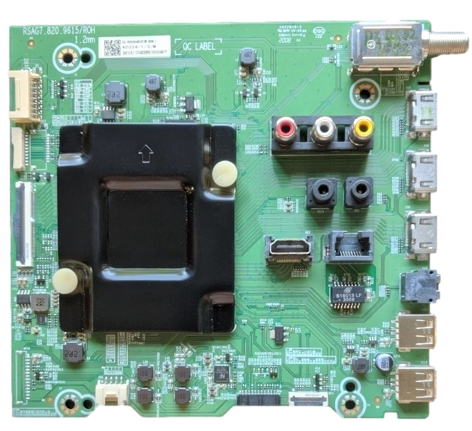 268431 Hisense Main Board, 268113, 261424A, HU50A6800FUW/B0M1, RSAG7.820.9615/ROH, 50H8G