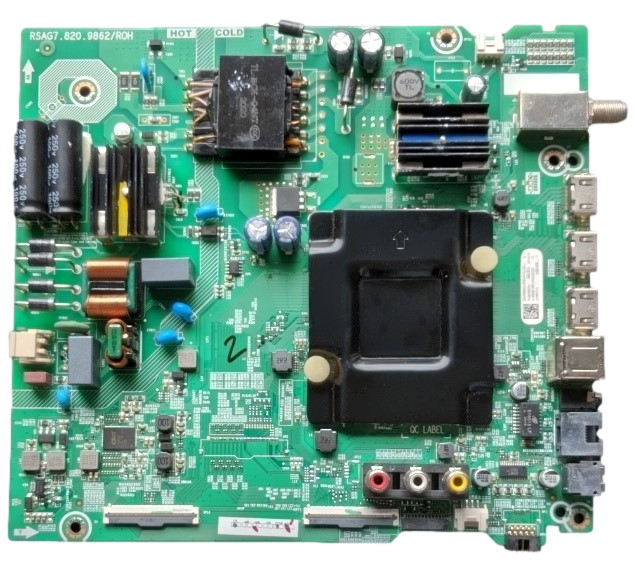 270953 Hisense Main Board, RSAG7.820.9862/ROH, 265459A, 265460, HU43A6109FUWA , 43H6570G