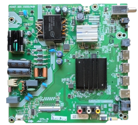 280420 Hisense Main Board, 273373A, 273374A, RSAG7.820.10255/R0H, 50R6040G