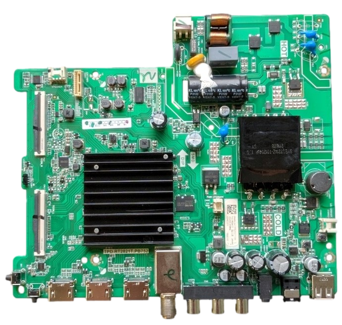 280559C Hisense Main Board, 299485C, (G21119), TPD.RT2821T.PB752, 43H4030F3