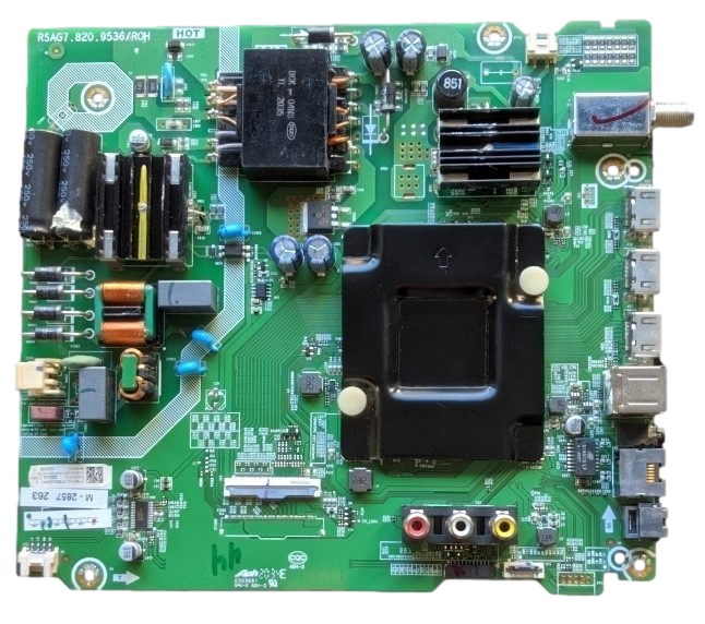 282956 Hisense Main Board, 277666A, 277667A, RSAG7.820.9536/ROH, 55H6570G