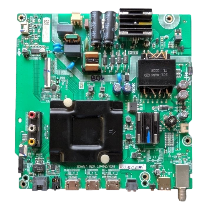 284876C Hisense Main Board, RSAG7.820.10462/R0H, 284875C, 58R6E3