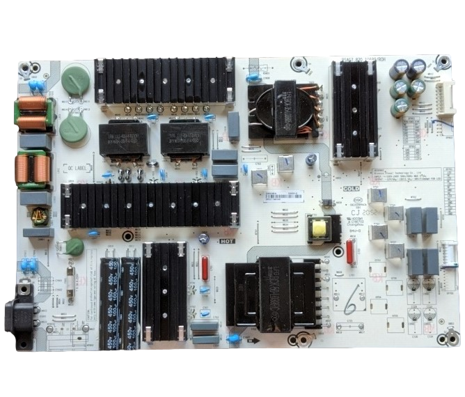 285064 Hisense Power Board, 10689-D, RSAG7.820.10689/R0H, 75A6G