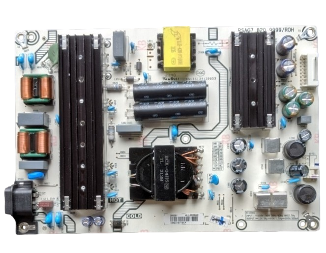 285251 Hisense Power Supply, HLL-9999WE, RSAG7.820.9999/ROH, 65R6E4, 65A6G