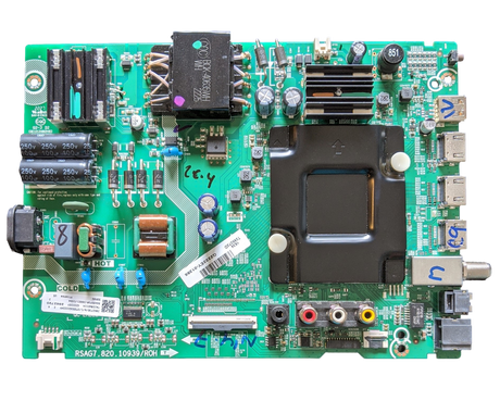 286273D Hisense Main Board, 286272D, RSAG7.820.10939/ROH, 50R6G