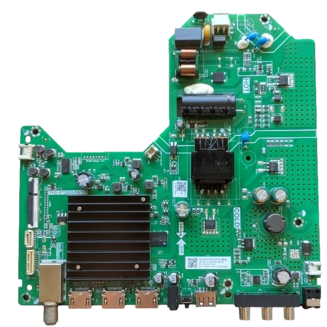 290608 Hisense Main Board, TPD.RT2821.PB755, G21296E, 40H4030F1