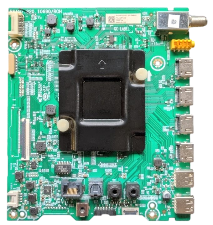 291030 Hisense Main Board, 290779, RSAG7.820.10690/ROH, 284904, 75U6G