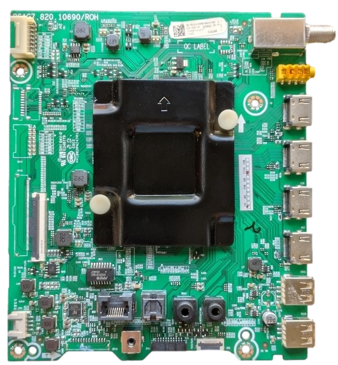 291063 Hisense Main Board, 281781A, 75A6G-MAIN, RSAG7.820.10690/R0H, 75A6G