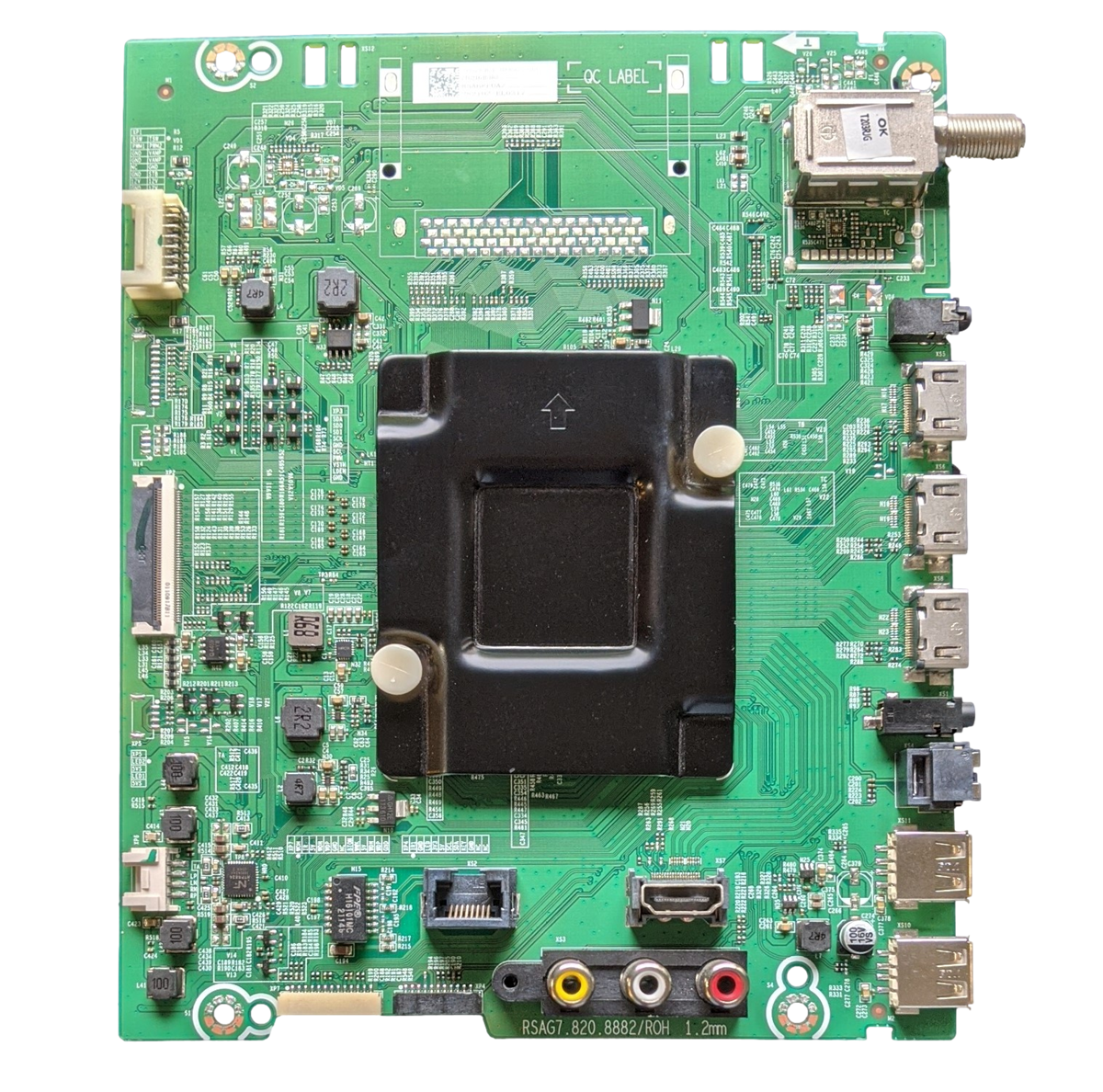 293373 Hisense Main Board, 282102, 85A68FUA, RSAG7.820.8882