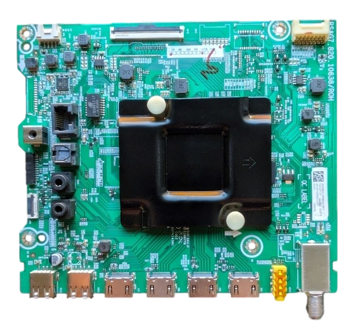 293882 Hisense Main Board, 282836A, 282837A, 65A53FUA(0003)/L0302