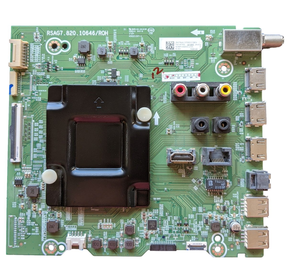 294379 Hisense Main Board, 294380, RSAG7.820.10646/R0H, 50A6G