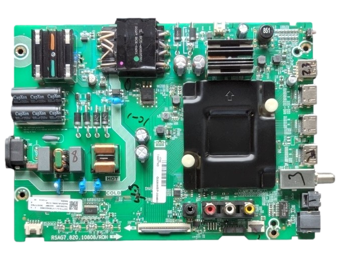 300777D Hisense Main Board, 300776D, RSAG7.820.10808/R0H, 50R6E4