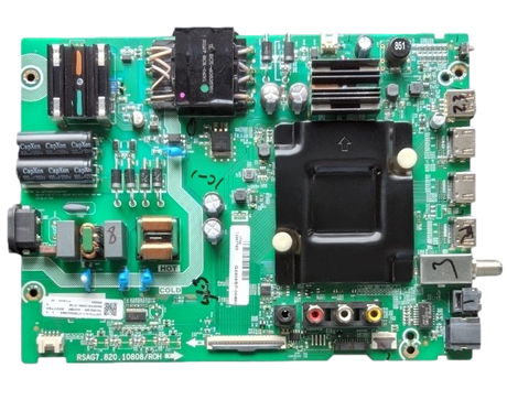 300777D Hisense Main Board, 300776D, RSAG7.820.10808/R0H, 50R6E4