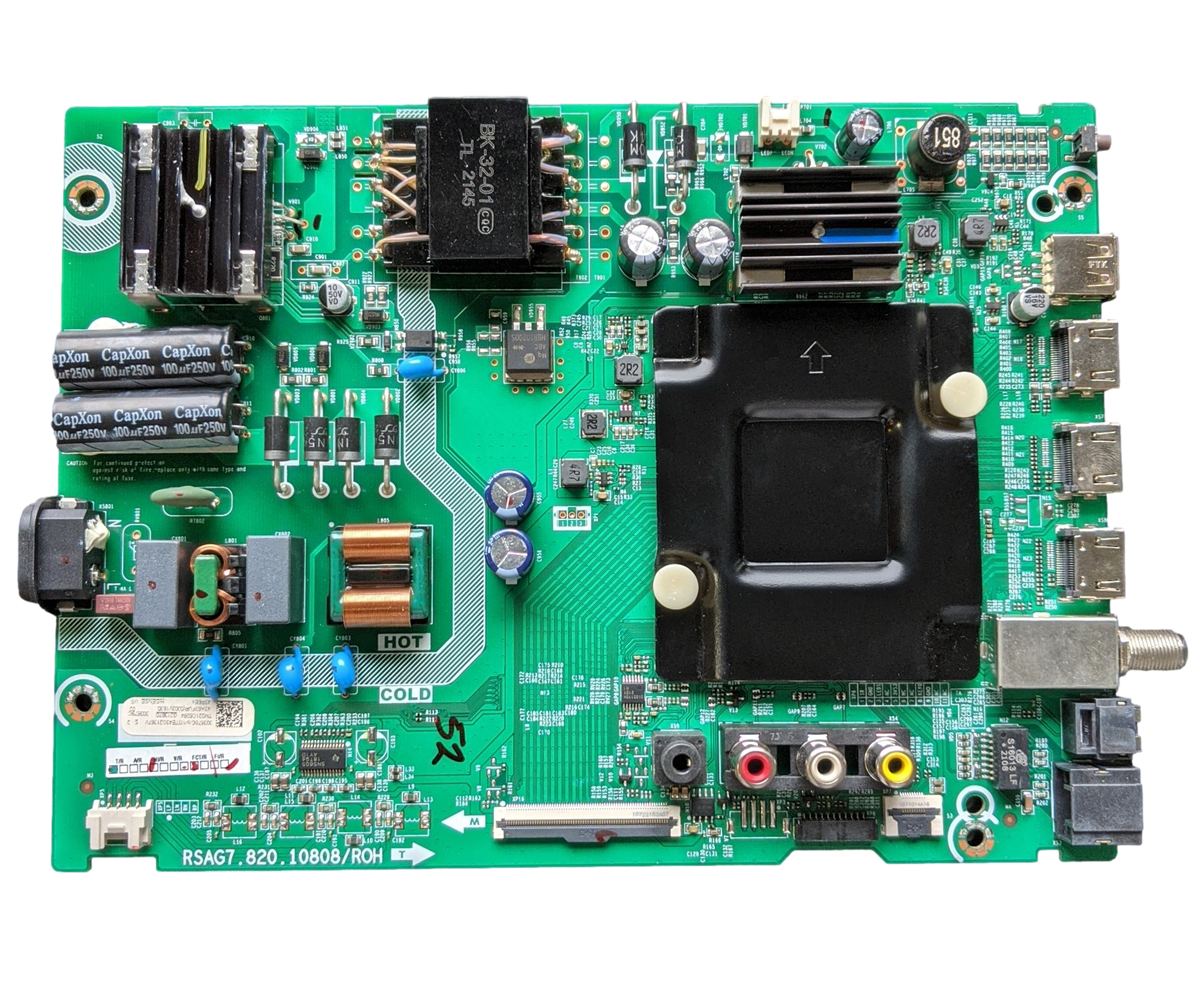 303578B Hisense Main Board, 303579B, RSAG7.820.10808/R0H, G213670, 43R6E4