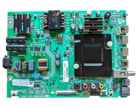 306118 Hisense Main Board, 298394, RSAG7.820.10808/ROH, 43R6G