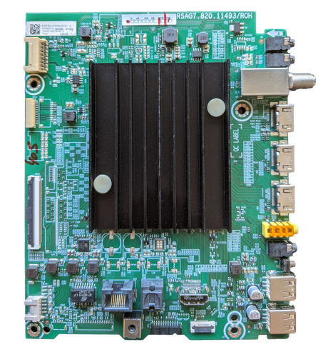 307057 Hisense Main Board, 307058B, RSAG7.820.11493/ROH, 75A6H