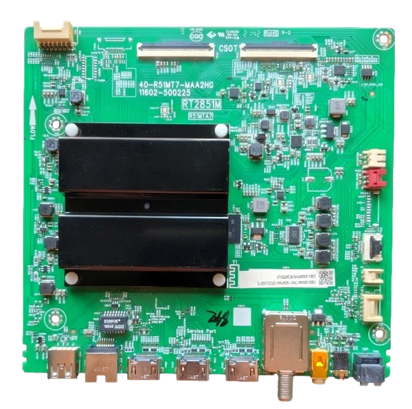 30800-000446 TCL Main Board, 40-R51MT7-MAA2HG , 11602-500225 , RT2851M ,  55S446