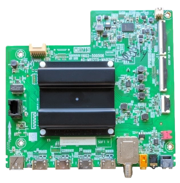 30800-000654 TCL Main Board, 30801-000615, GTC011865I, 58S455