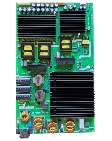 30805-000107 TCL Power Supply Board, 11602-500235, 40-P60XWH-PWA2LG, 20221004, 98R754