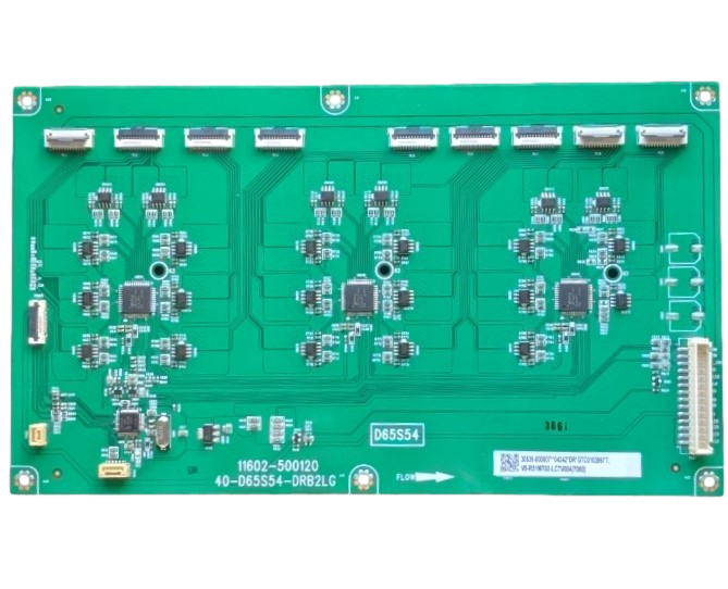 30835-000007 TCL LED Board, 11602-500120, 40-D65S54-DRB2LG, 65S546