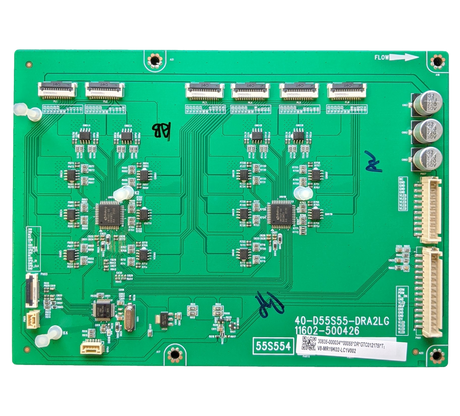 30835-000034 TCL Led Board, 40-D55S55-DRA2LG, 11602-500426, V8MR19K02-LC1V002, 55S555