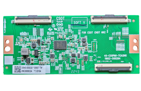 30840-000030 TCL T-Con Board, 40-CSOPM1-TCA2HG, 43S431