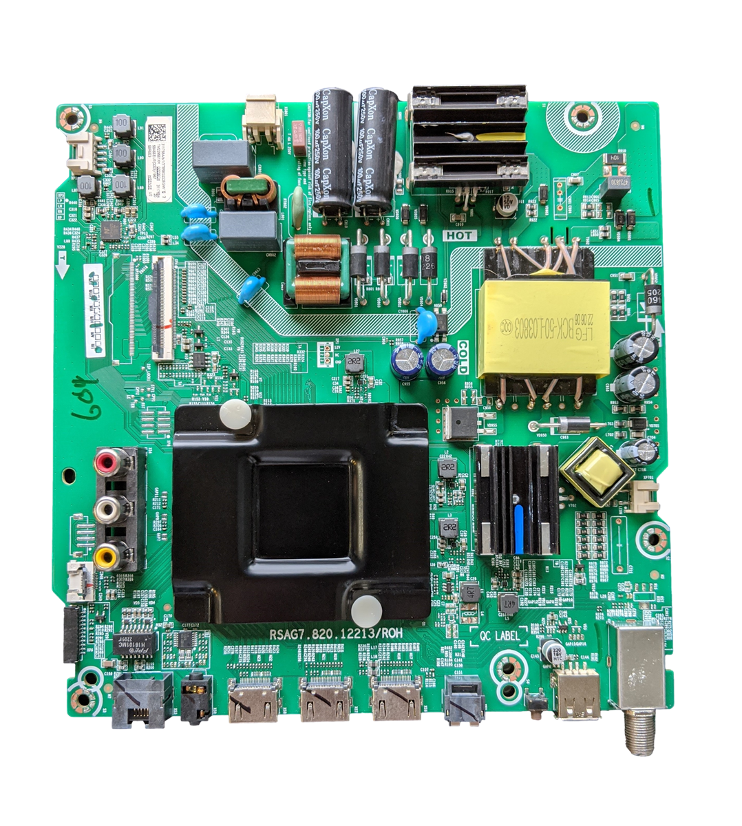 321781 Hisense Main/Power Board, 311758A, 311759A, RSAG7.820.12213