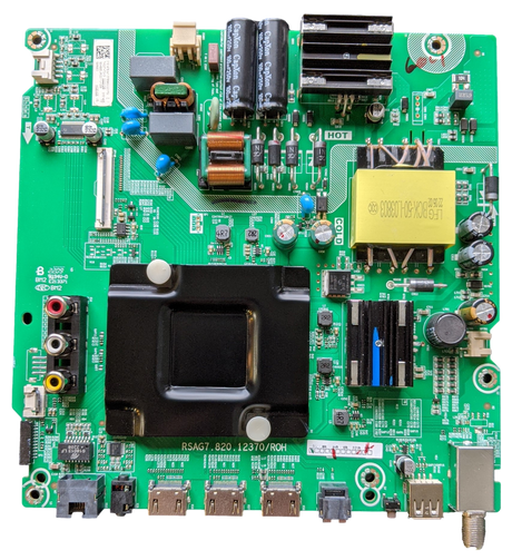 315147E Hisense Main Board, RSAG7.820.12370/R0H, 315148E, G2221DB, 58R6E3