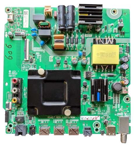 315148A Hisense Main Board, 315147A, RSAG7.820.12370/ROH, 58R6E3