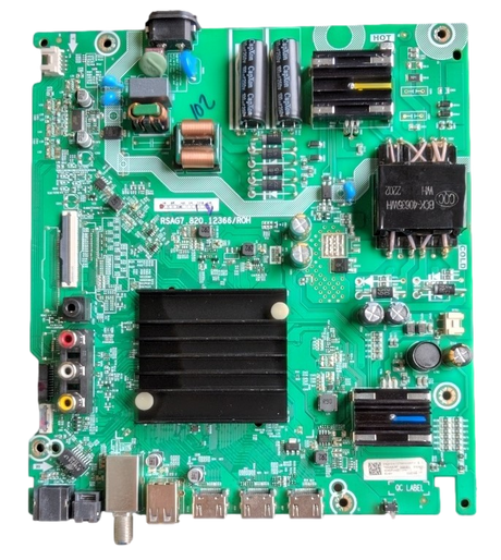 315241D HISENSE Main Board, 315240D, RSAG7.820.12366/ROH, G22030Q, 50A6H