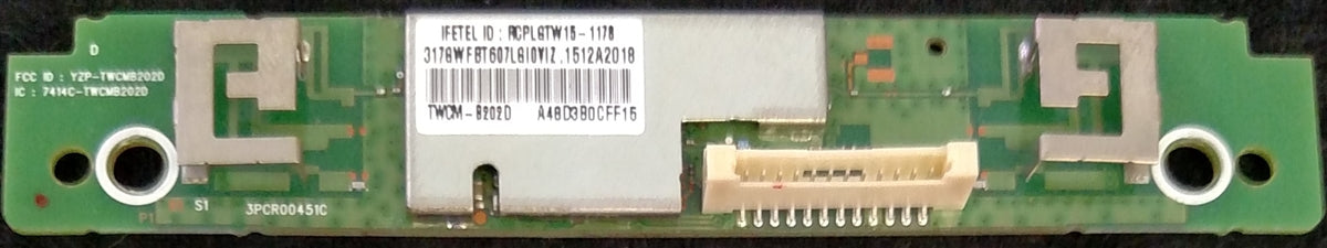 317GWFBT607LGI0 VIZIO WIFI BOARD, TWCM-B202D, YZP-TWCMB202D, P50-C1