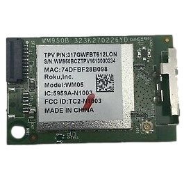 317GWFBT612LON Insignia Wi-Fi Board, 5959A-N1003, WM05, NS-55DR710NA17