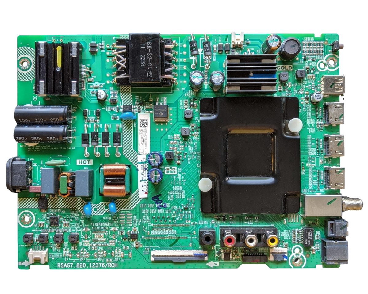 321385 Hisense Main Board, 321385, 321386, 43A53FUR(0010), RSAG7.820.12376/ROH, 43R6E4