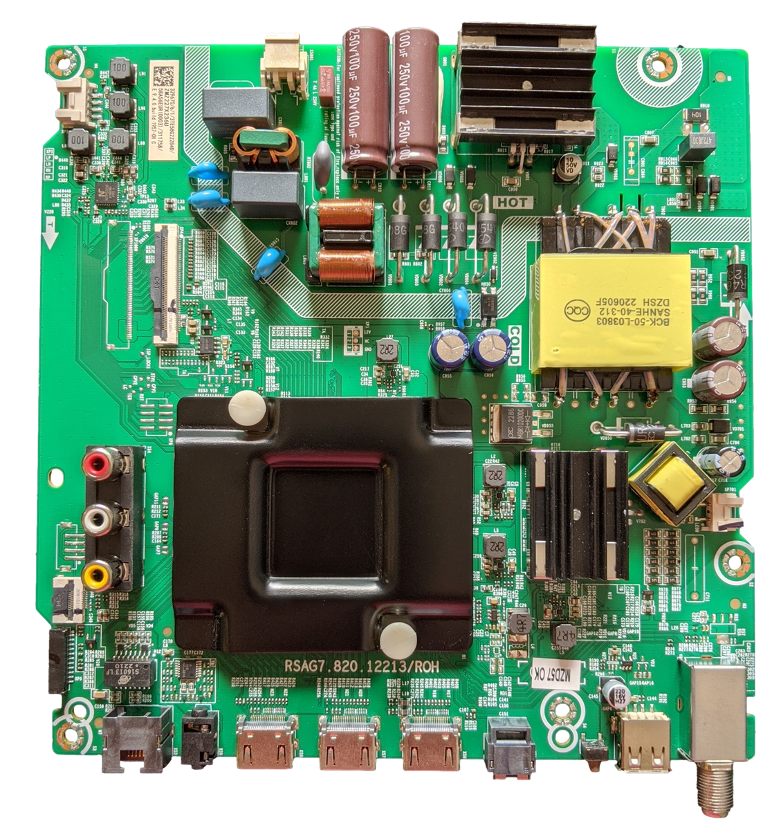 329670 Hisense Main Board/Power Supply, 311758, RSAG7.820.12213/R0H, 58A56EUR, 58R6E3