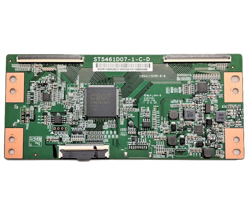 34.29110.0520 Hisense T-Con Board, 34291100520J11HCUH, ST5461D07-1-C-D, 55R6000E