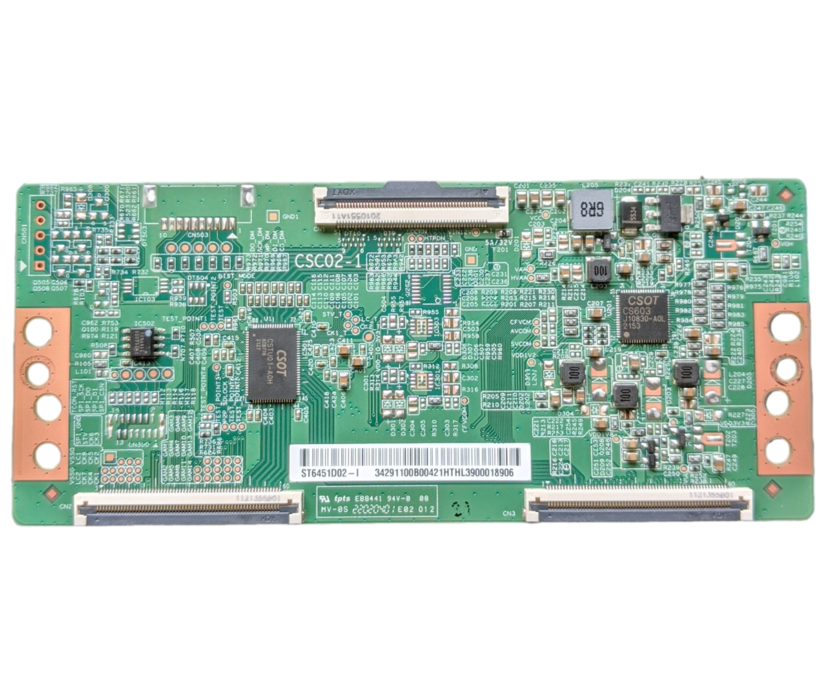 34.29110.0B0 TCL T-Con Board, 34291100B00, ST6451D02-I, CSC02-1, 65S531