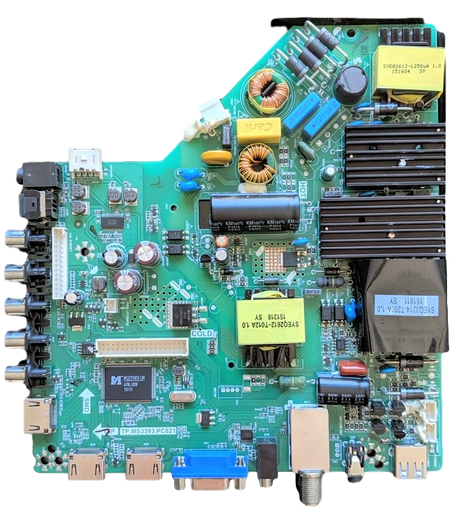 34013806 Westinghouse Main Board, TP.MS3393.PC821, 34013806, T550HVN06.1, DWM55F1G1