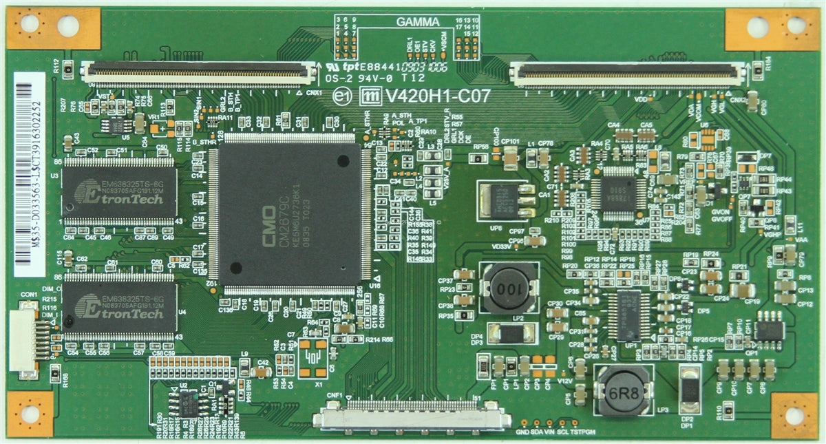 35-D033563 Sony T-Con Board, TCON, V420H1-C07, KDL-42V4100, L42VP01U