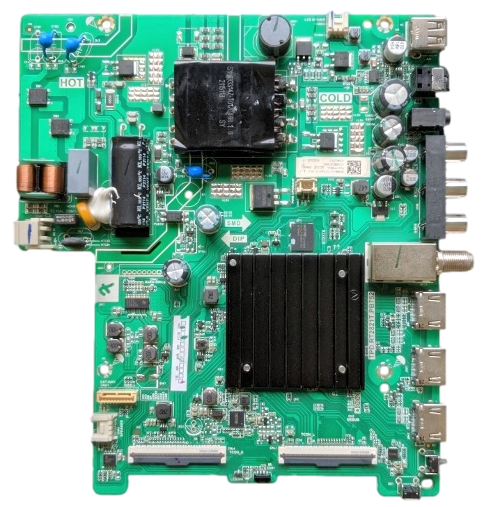 43H4030F3-MAIN Hisense Main Board, 299485C, TPD.RT2821T.PB752, (G21178K) (G21111E), 43H4030F3