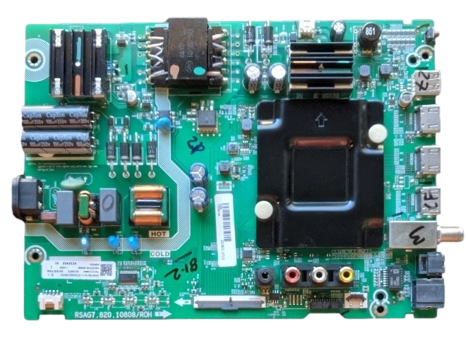 43R6E4-MAIN Hisense Main Board, RSAG7.820.10808/R0H, 303579A, 43R6E4