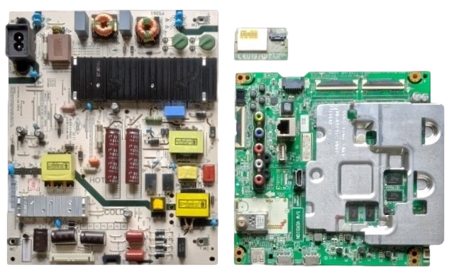 49UJ6200-UA LG TV Repair Parts Kit, EBR85069101/EBT64482701 Main, COV34485801 Power Supply, EAT63435703 Wifi, 49UJ6200-UA