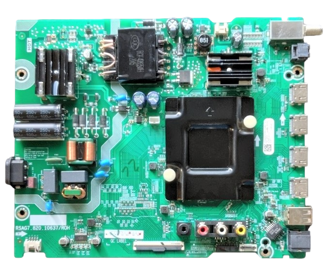 50A6G-Main Hisense Main Board, 281544A, 281545A, 50A6G