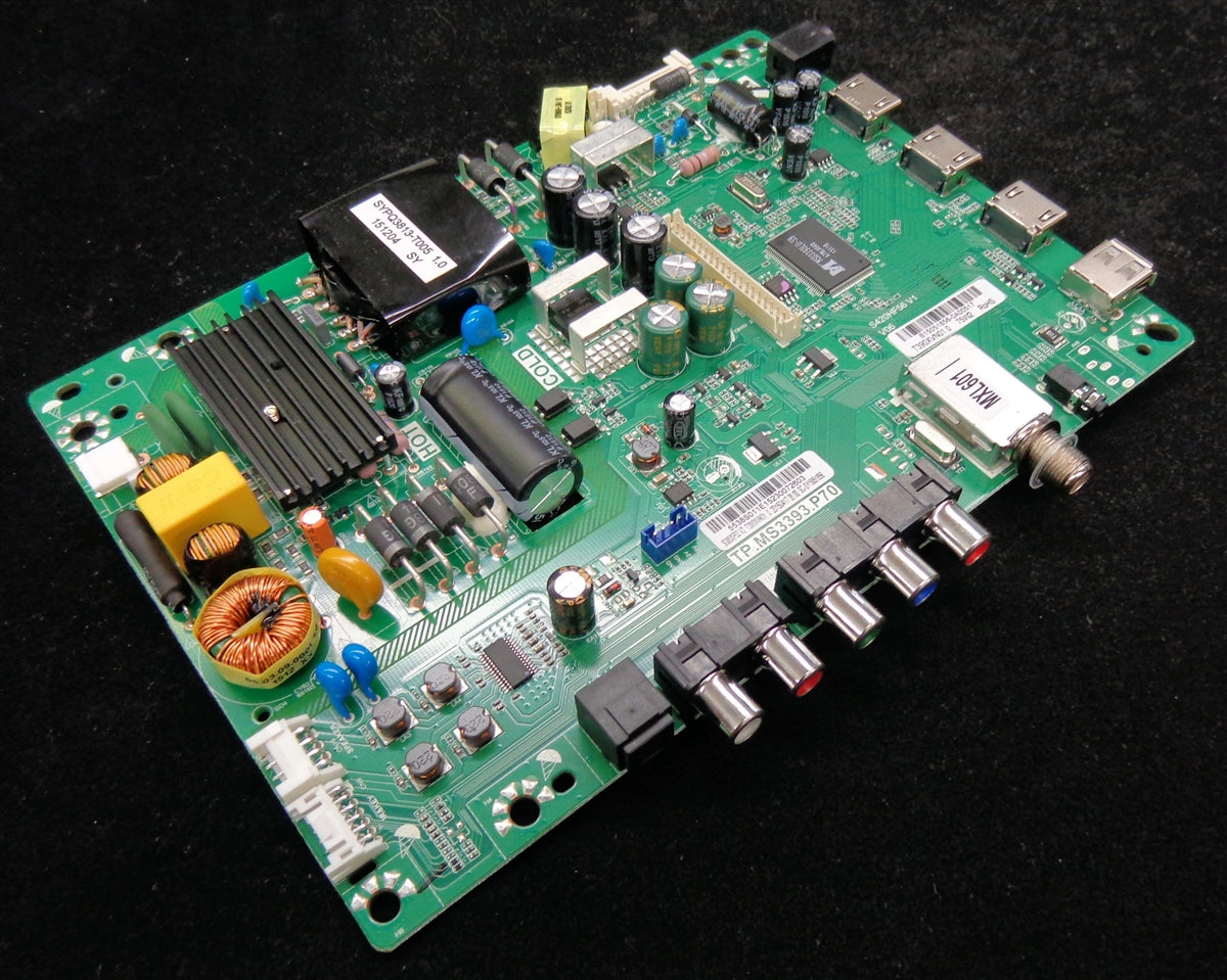 55.38S01.1E1 Insignia TV Module, main board, TP.MS3393.P70, B15093423, T390VXN01.0, NS-39D220NA16